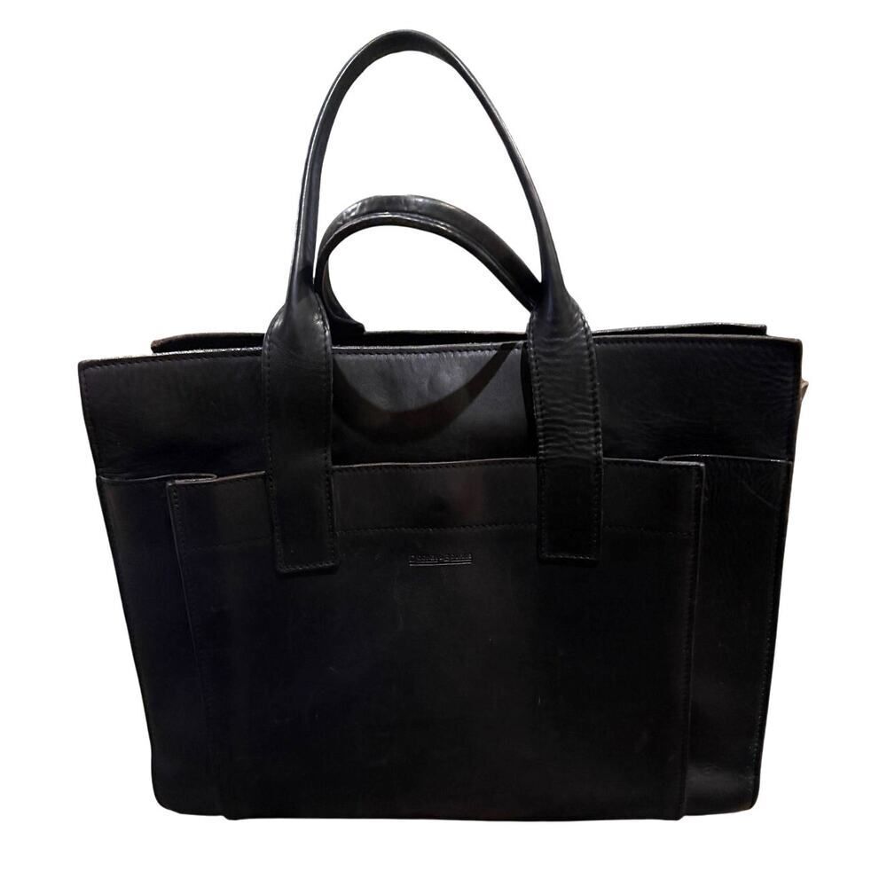 Dooney & Bourke Black Leather Tote Bag